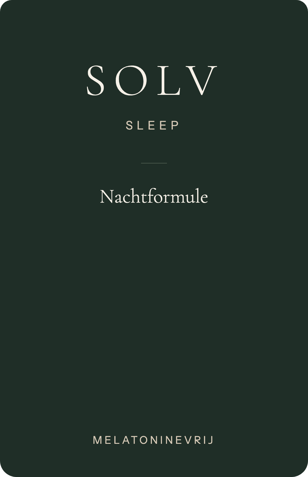 SOLV SLEEP, pouch met 60 capsules